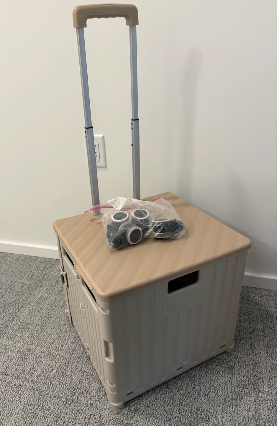 Collapsible Utility Cart with Wheels