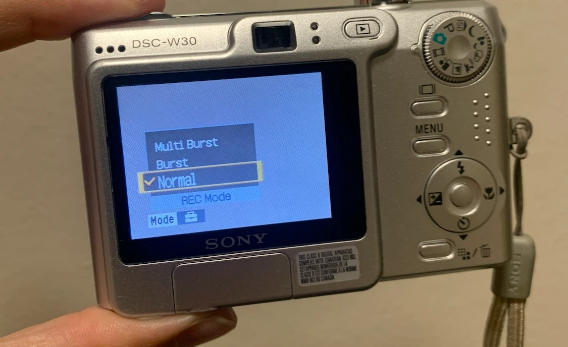 Sony Cyber-shot DSC-W30 Digital Camera - photo 2
