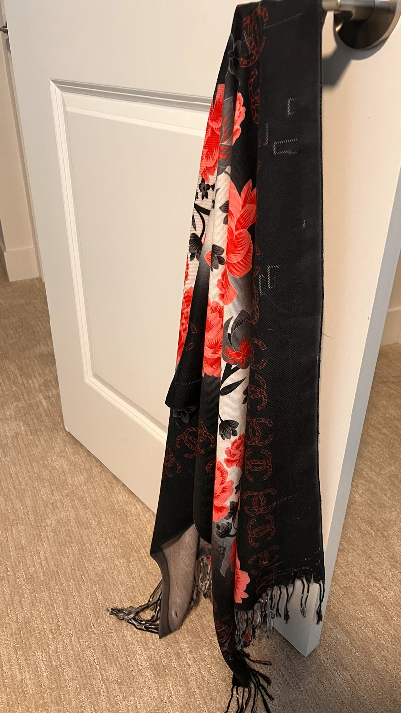 Long Floral Scarf - photo 3