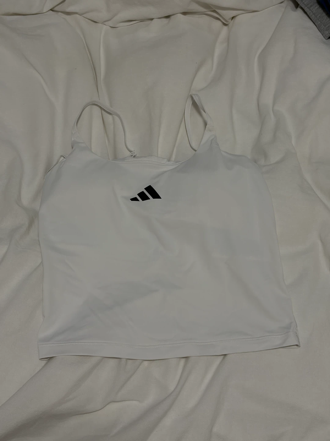 Adidas White Tank Top - photo 2