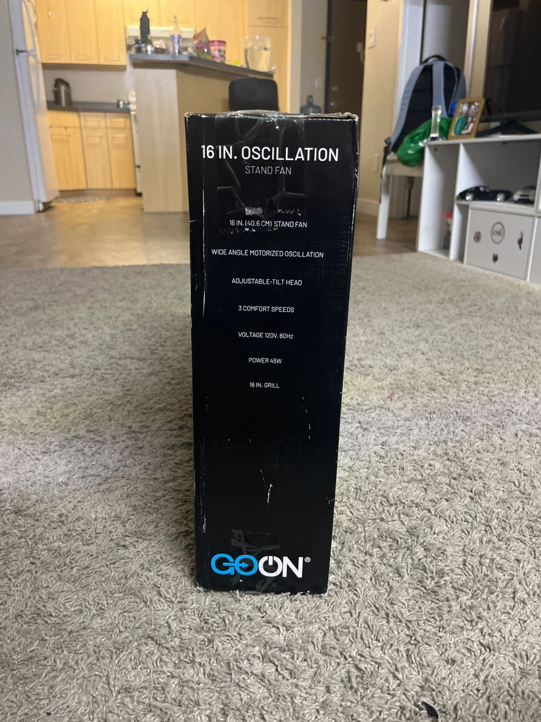 GOON 16-Inch Oscillating Stand Fan - photo 4