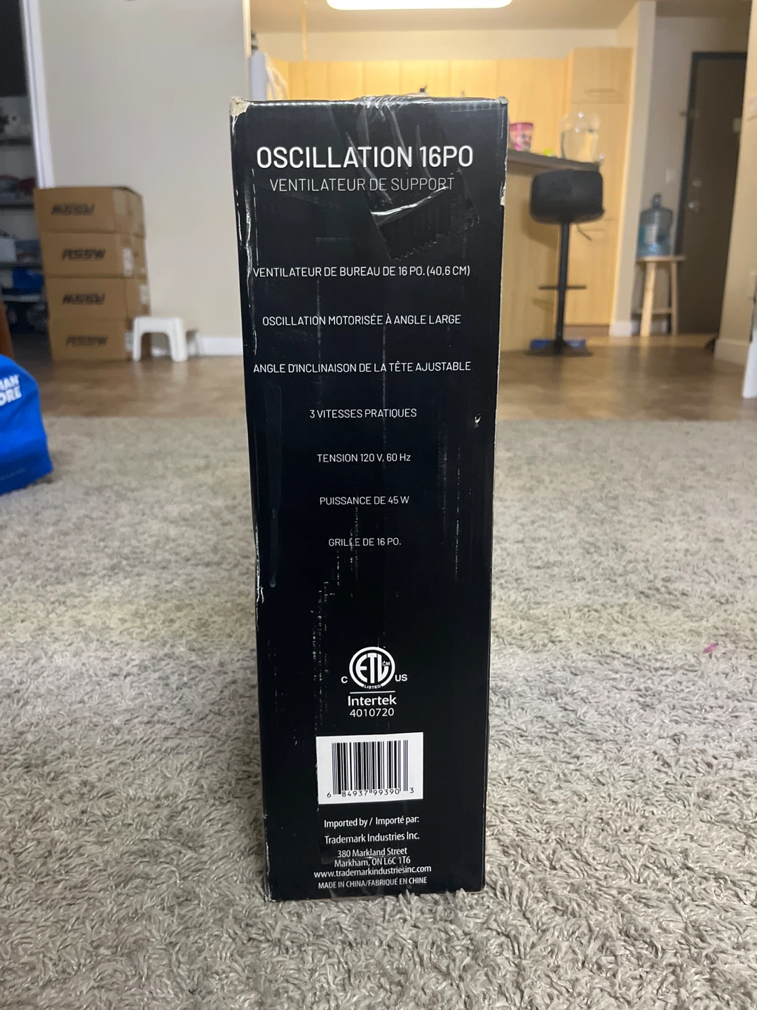 GOON 16-Inch Oscillating Stand Fan - photo 5