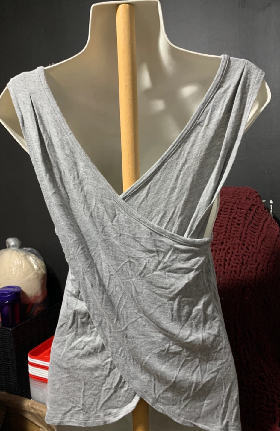 Saks Fifth Avenue Grey Tank Top - photo 2