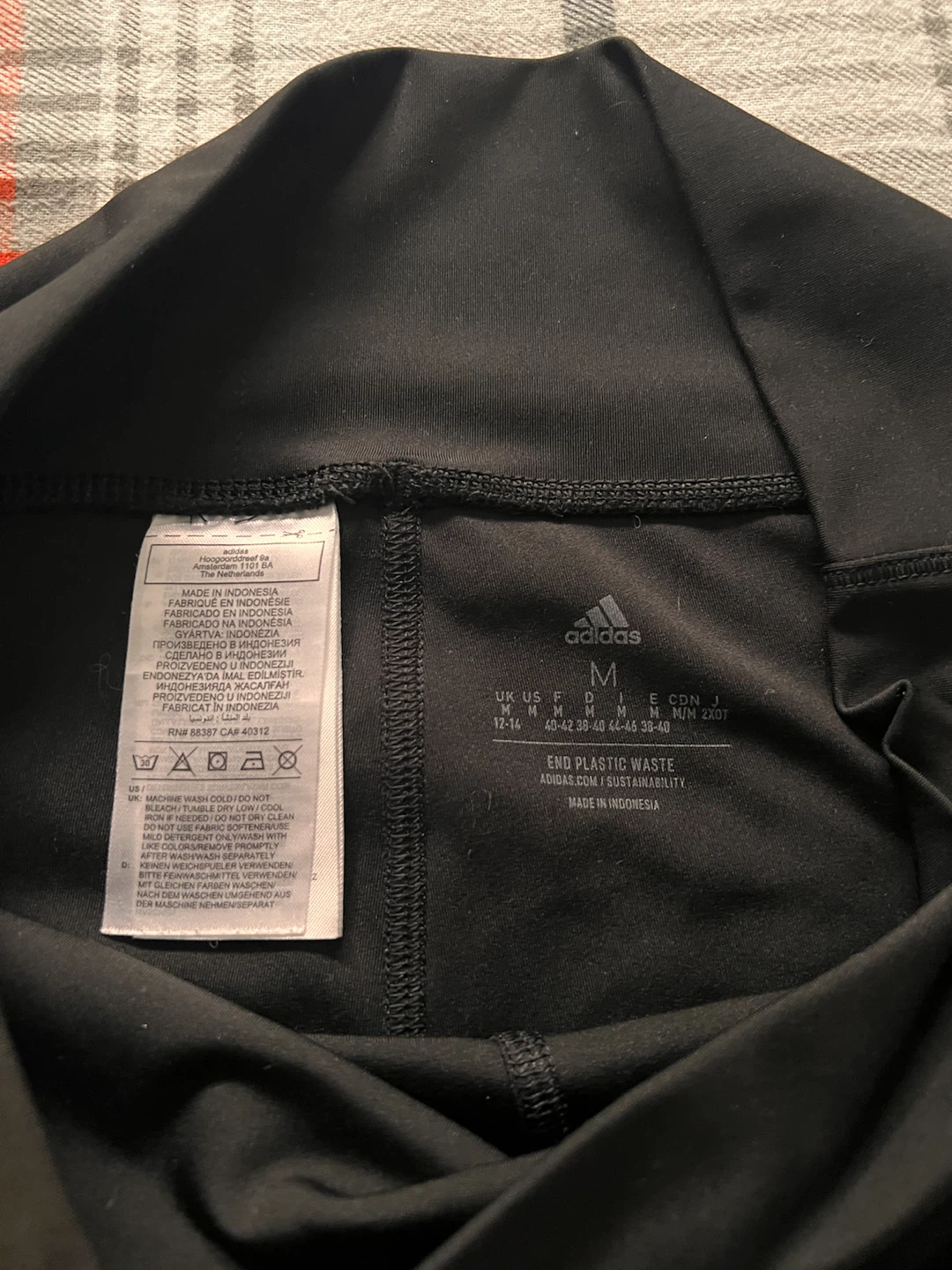 Adidas Black Leggings Size M Women - photo 2