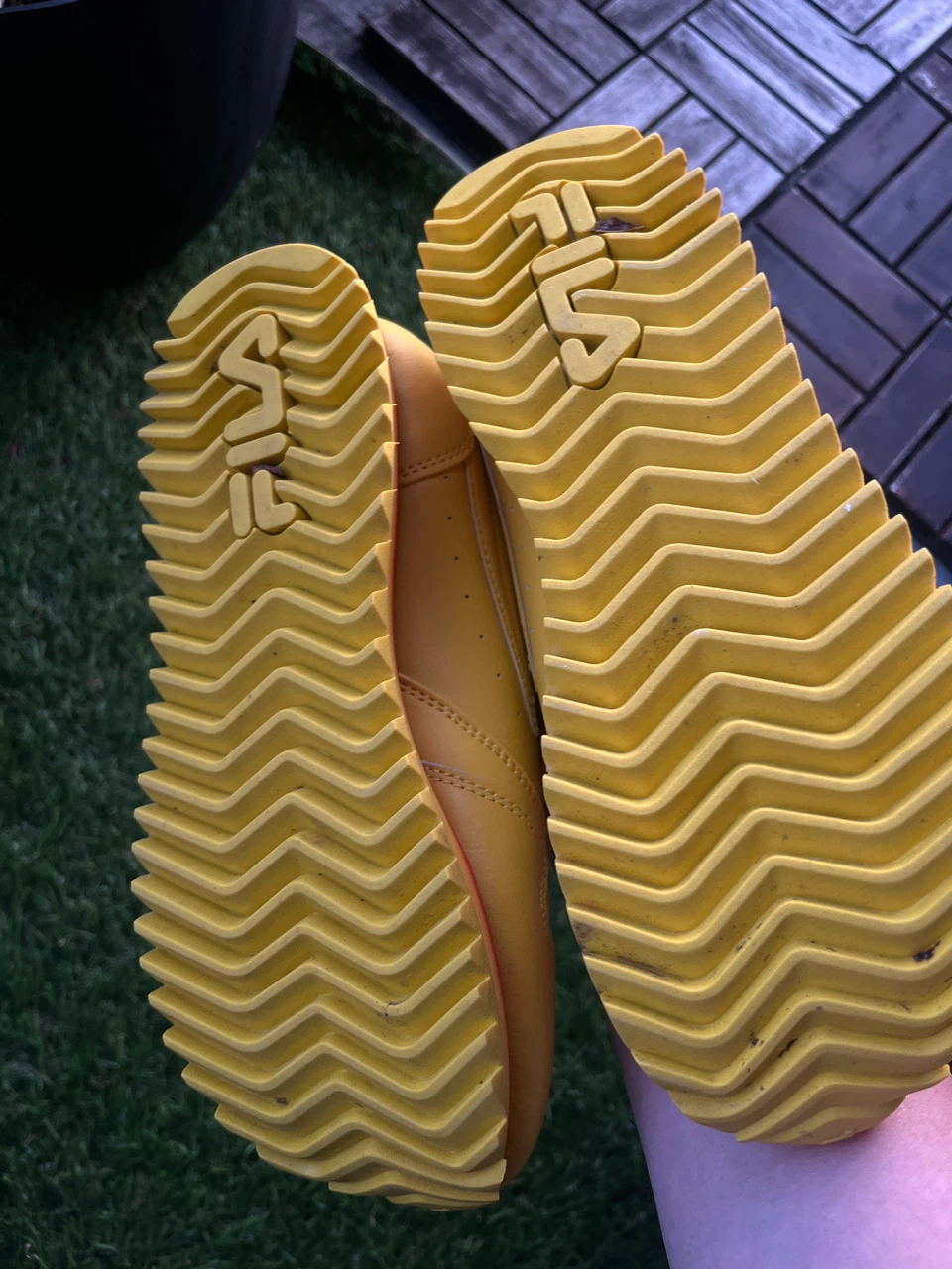 Fila sneakers yellow - photo 2