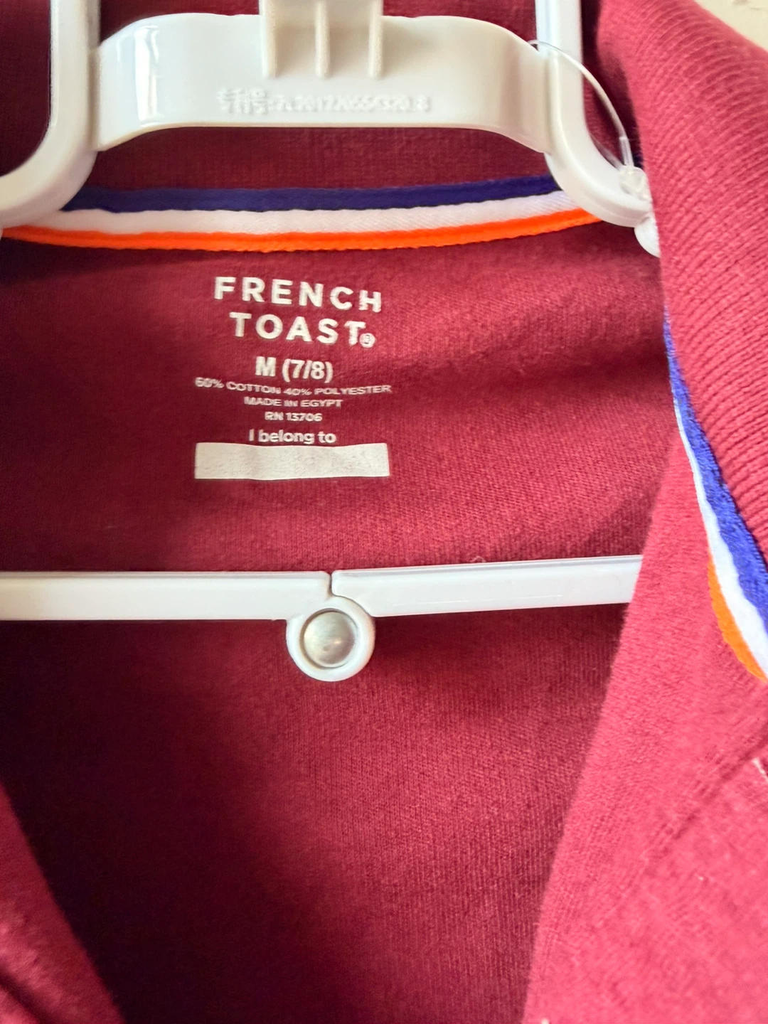 Girls school uniform shirt size 7/8 - photo 2