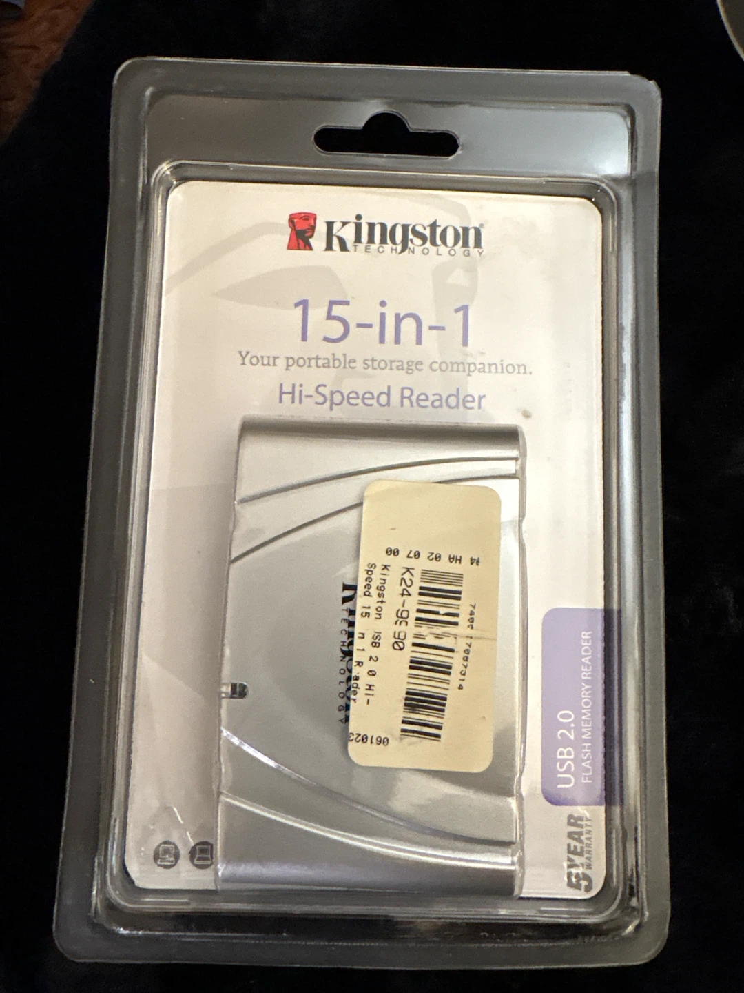 Kingston 15-in-1 Hi-Speed USB 2.0 Flash Memory Reader