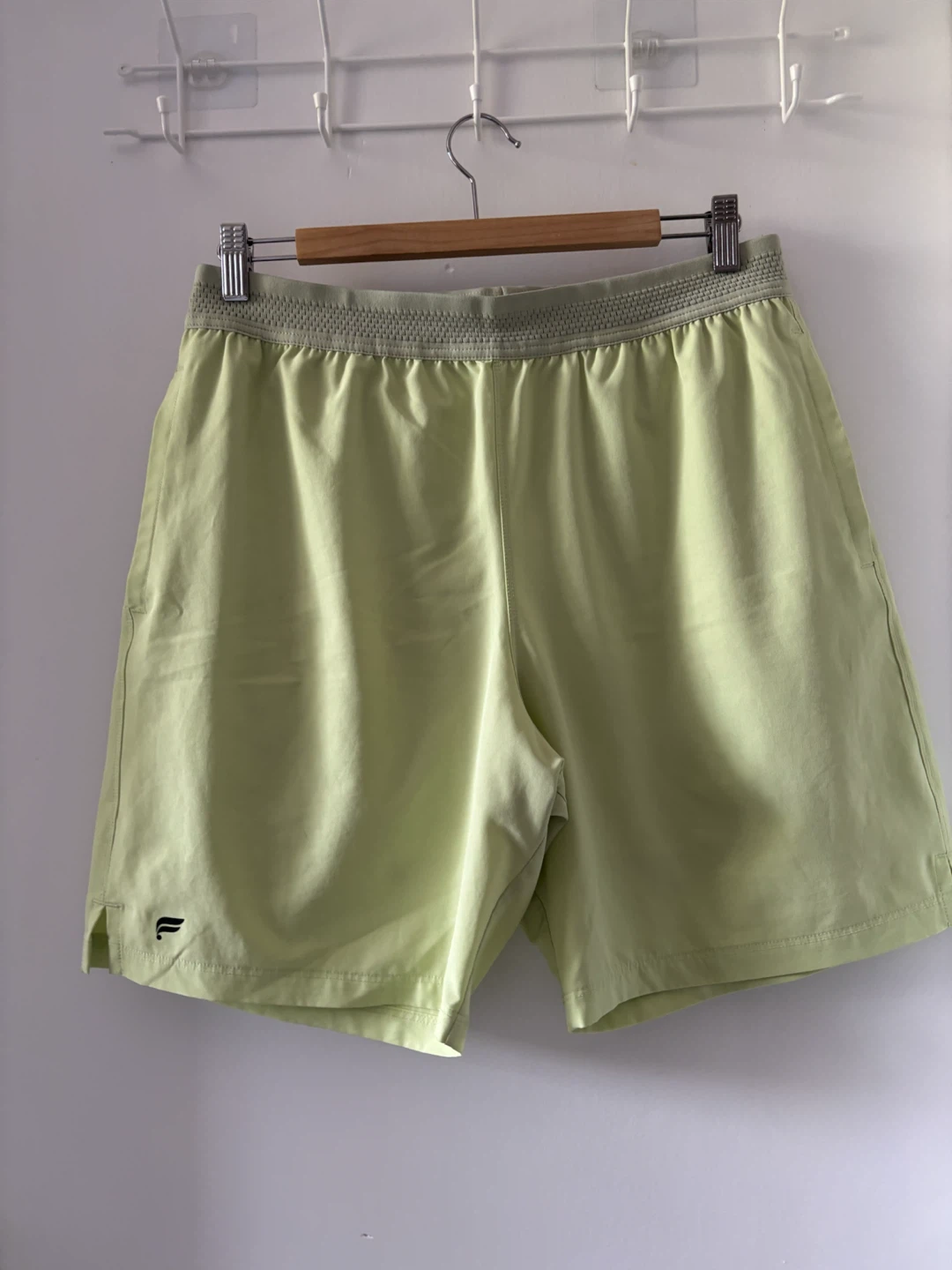 Fabletics Light Green Athletic Shorts
