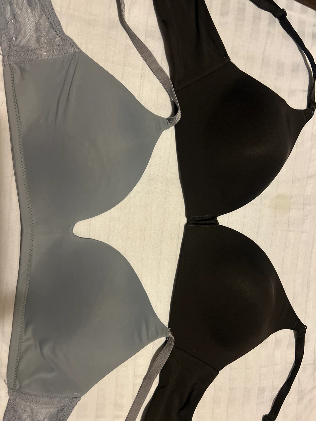 Two lightly lined bras