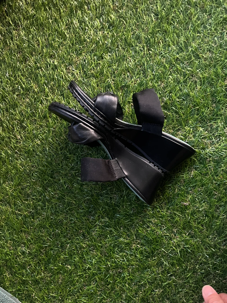 Rockport Black Wedge Sandals - photo 3