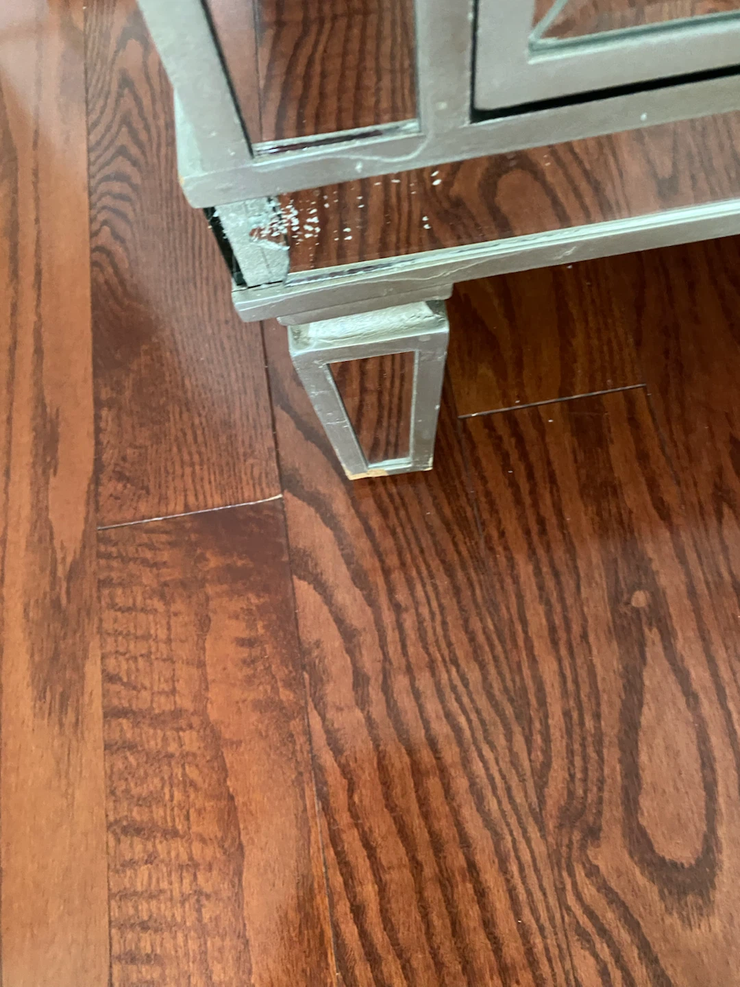 Mirrored Accent Cabinet with Drawers - photo 3