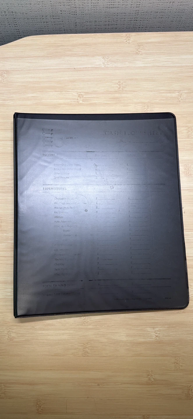 ACCO 5/8-inch Black Three-Ring Binder