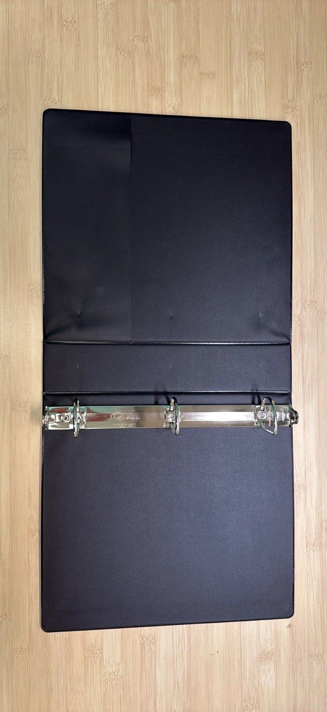 Black 3-Ring Binder - photo 3