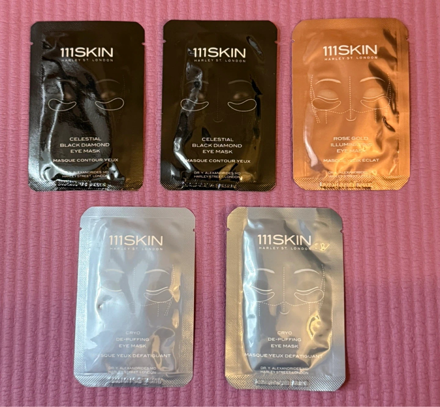 NEW✨111Skin Luxury Eye Mask Set of 5