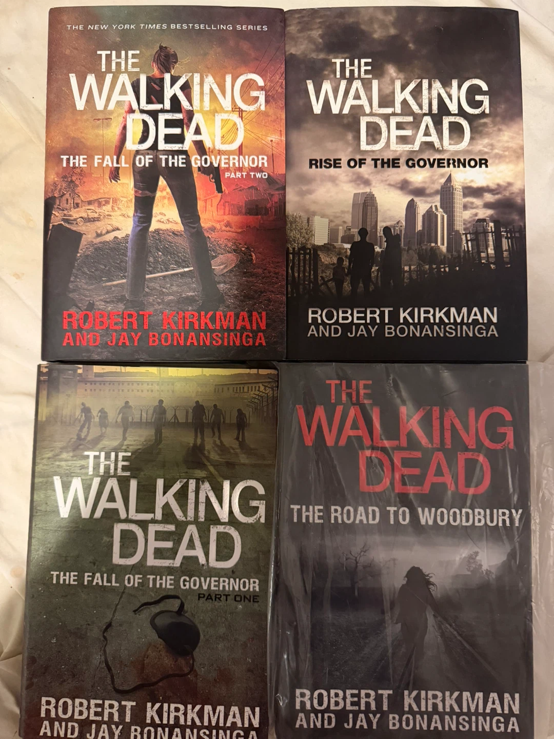 The walking dead Hardcover books