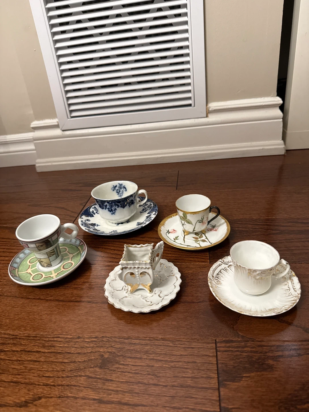 Assorted Vintage Tea Cup and Saucer Set