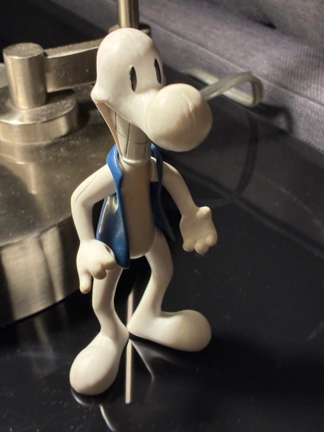 1998 Jeff Smith BONE Smiley Bone Articulated Figure Blue Vest - photo 2