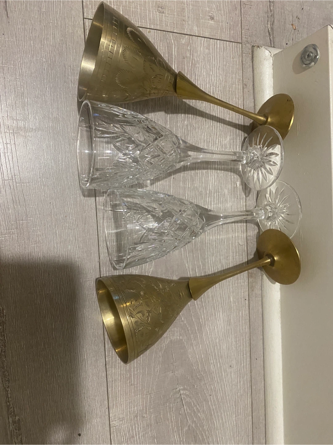 Set of 4 Mixed Decorative Goblets - photo 2