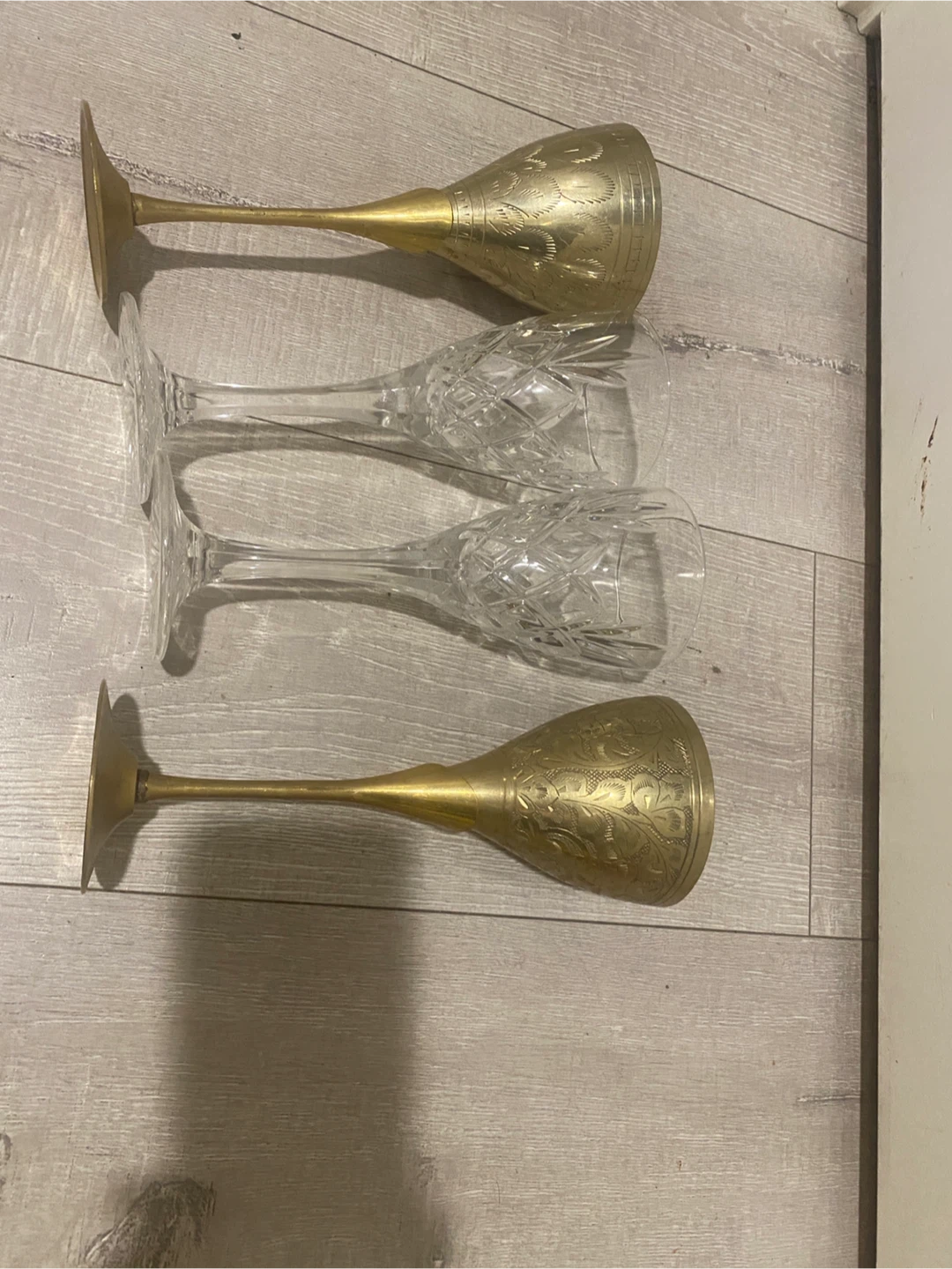 Set of 4 Mixed Decorative Goblets - photo 4
