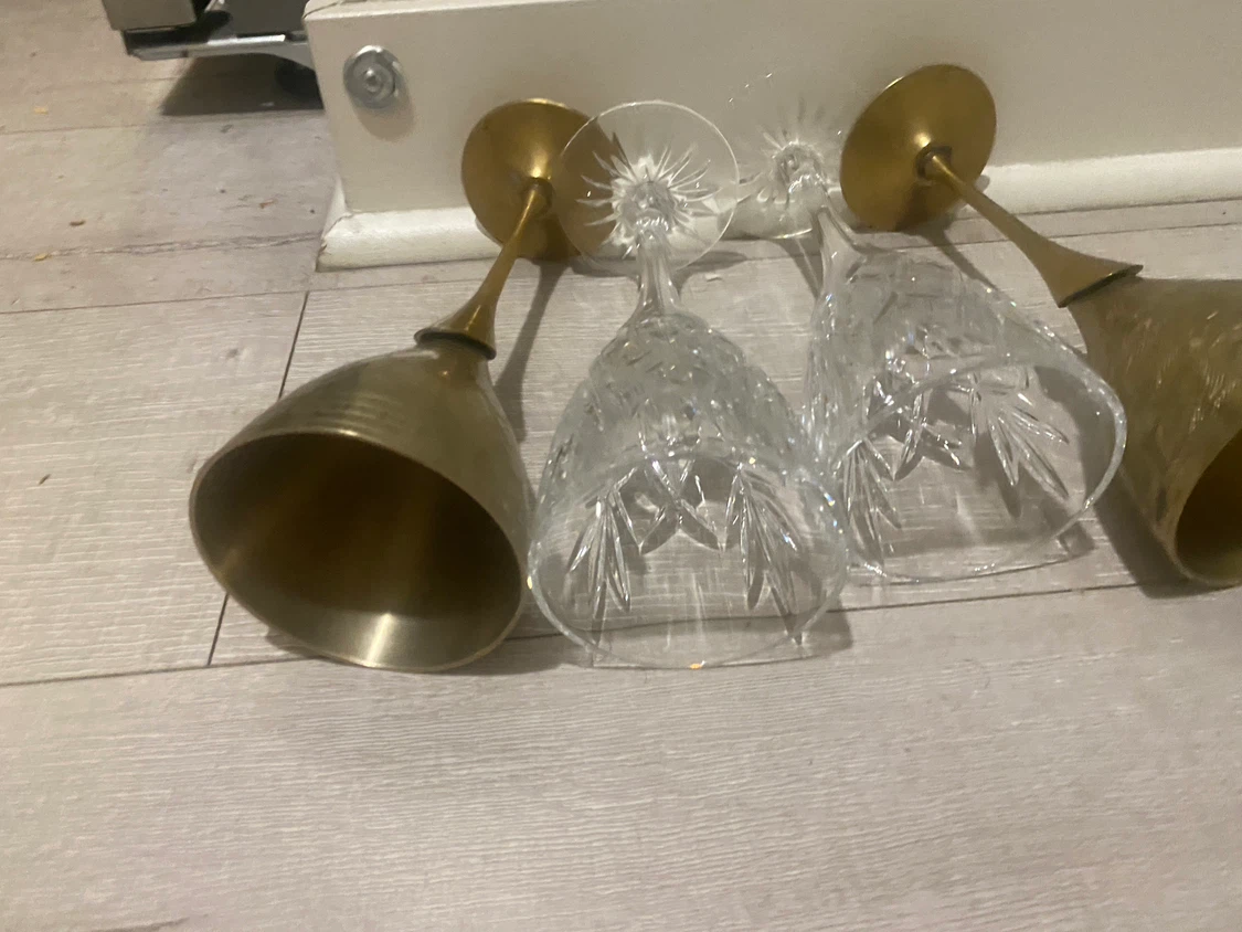 Set of 4 Mixed Decorative Goblets - photo 5