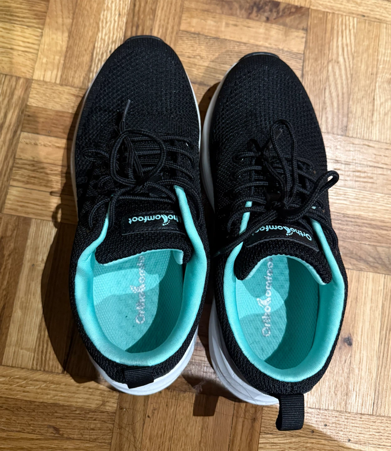 Orthocomfoot Black Running women Shoes - New