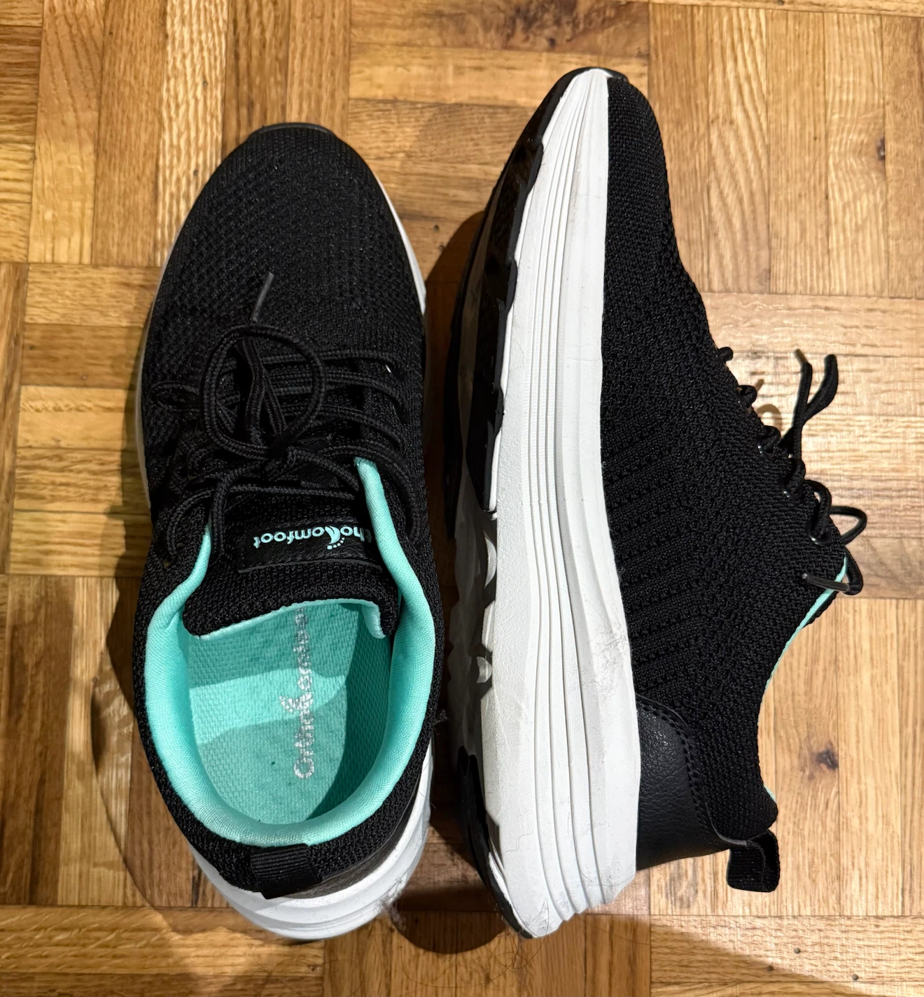 Orthocomfoot Black Running women Shoes - New - photo 2