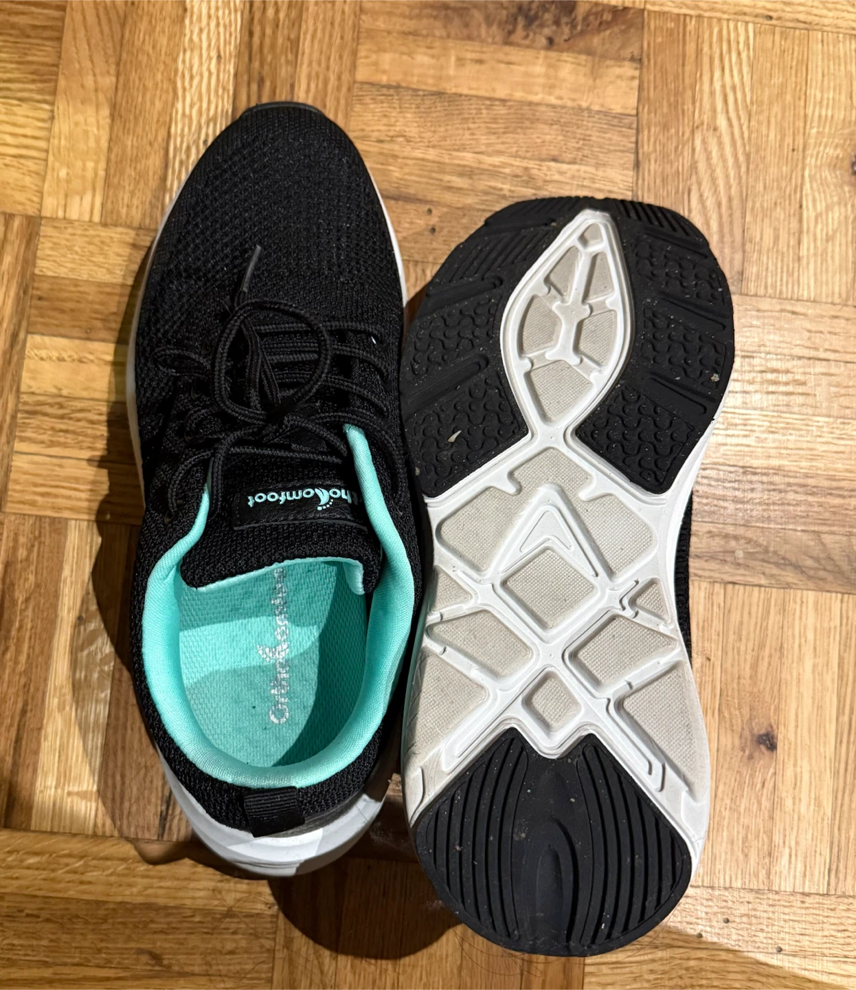 Orthocomfoot Black Running women Shoes - New - photo 3