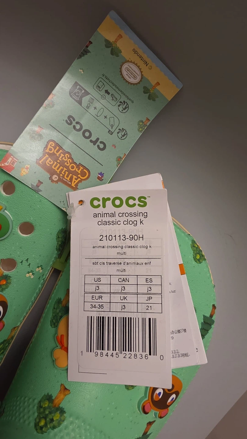 Crocs Animal Crossing Classic Clog Kids J3 - photo 3