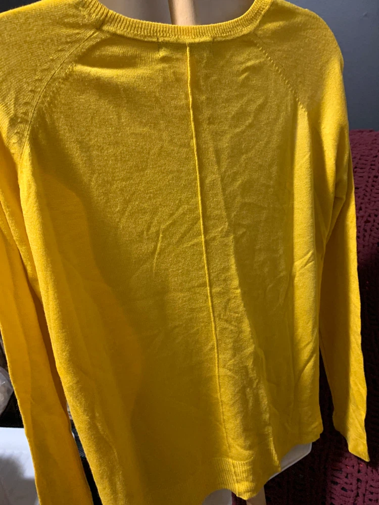 Zara Knit Yellow Sweater - photo 2