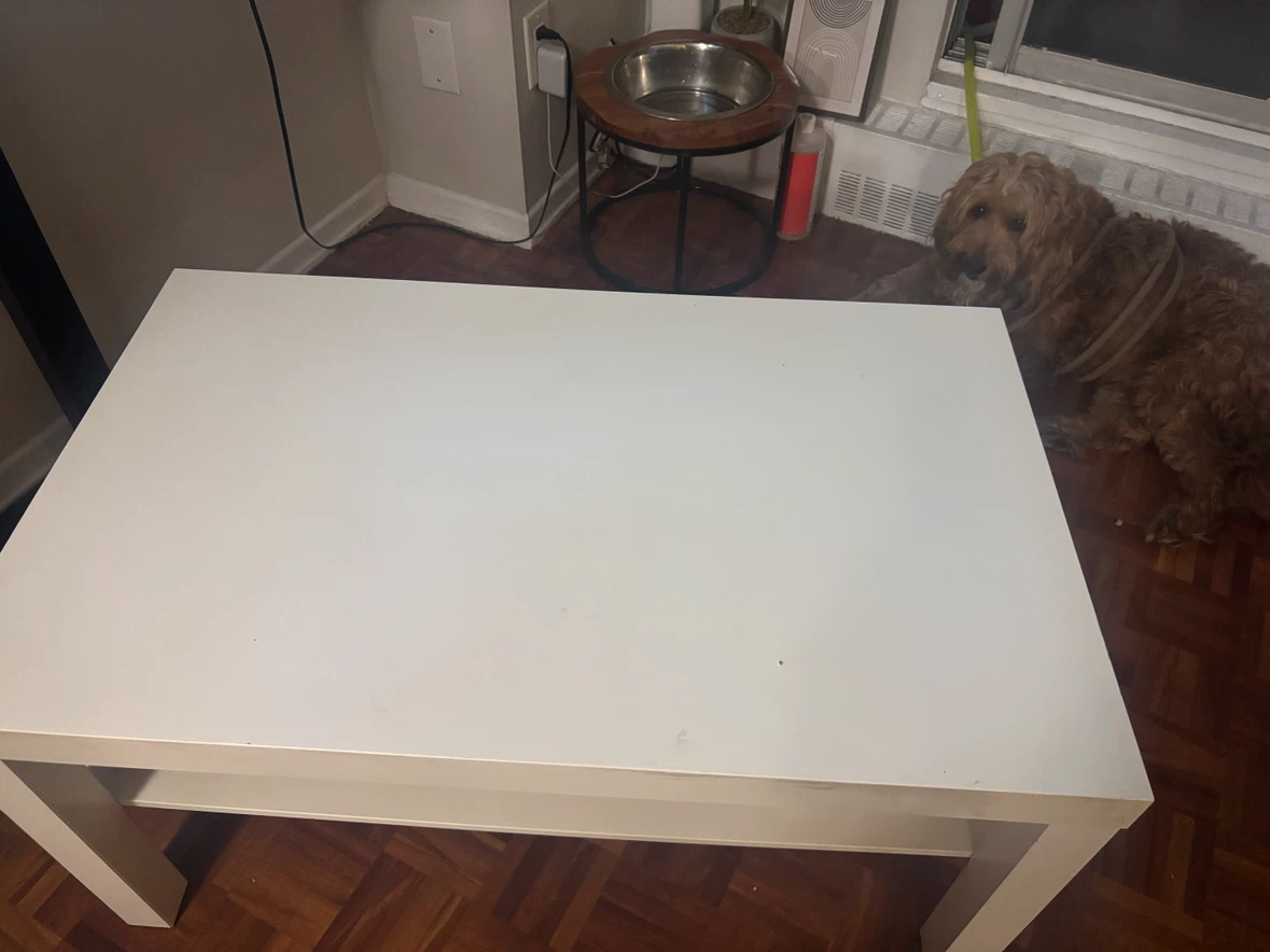 White IKEA Coffee Table
