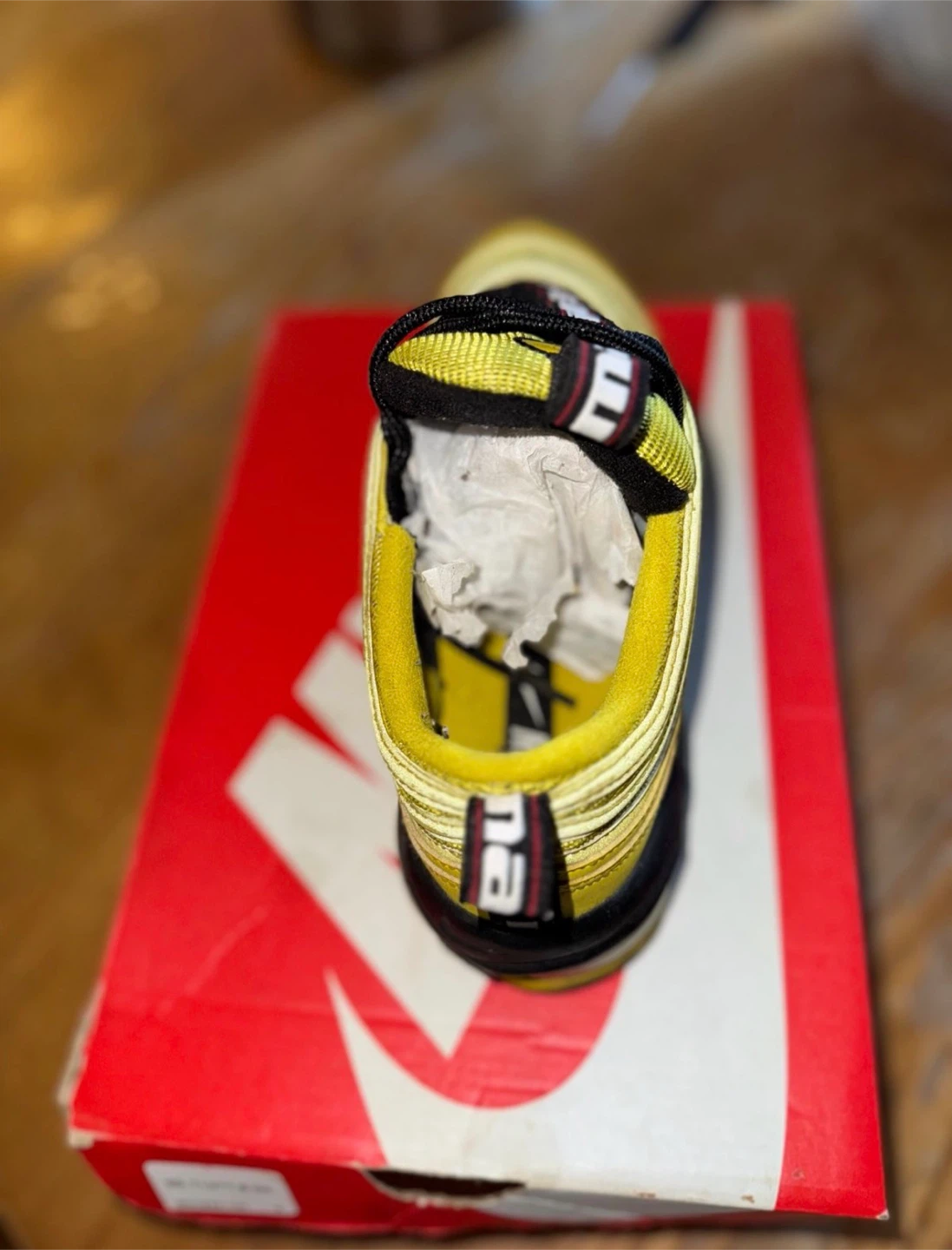Nike Air Max 97 Yellow/Black Size 5Y