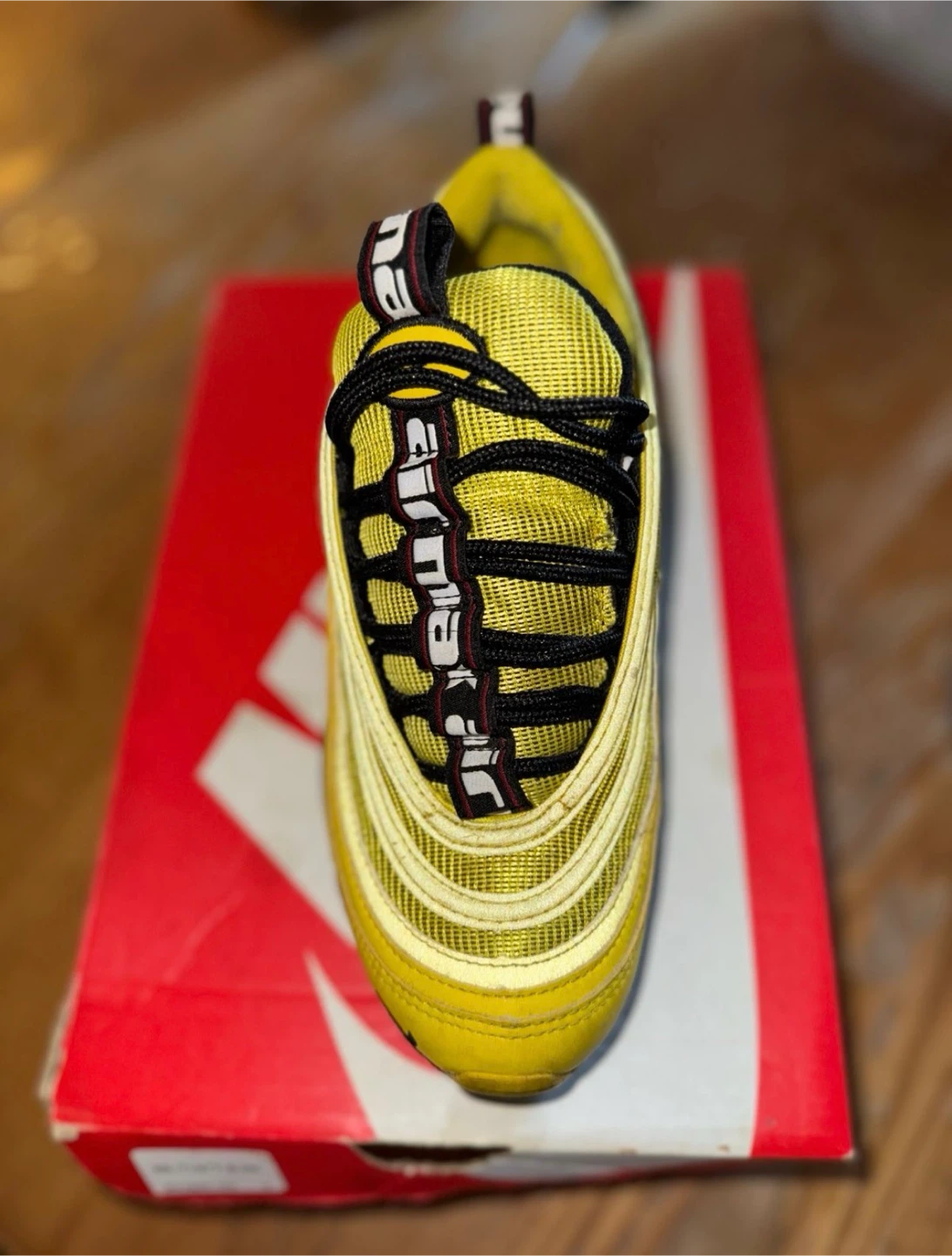 Nike Air Max 97 Yellow/Black Size 5Y - photo 5