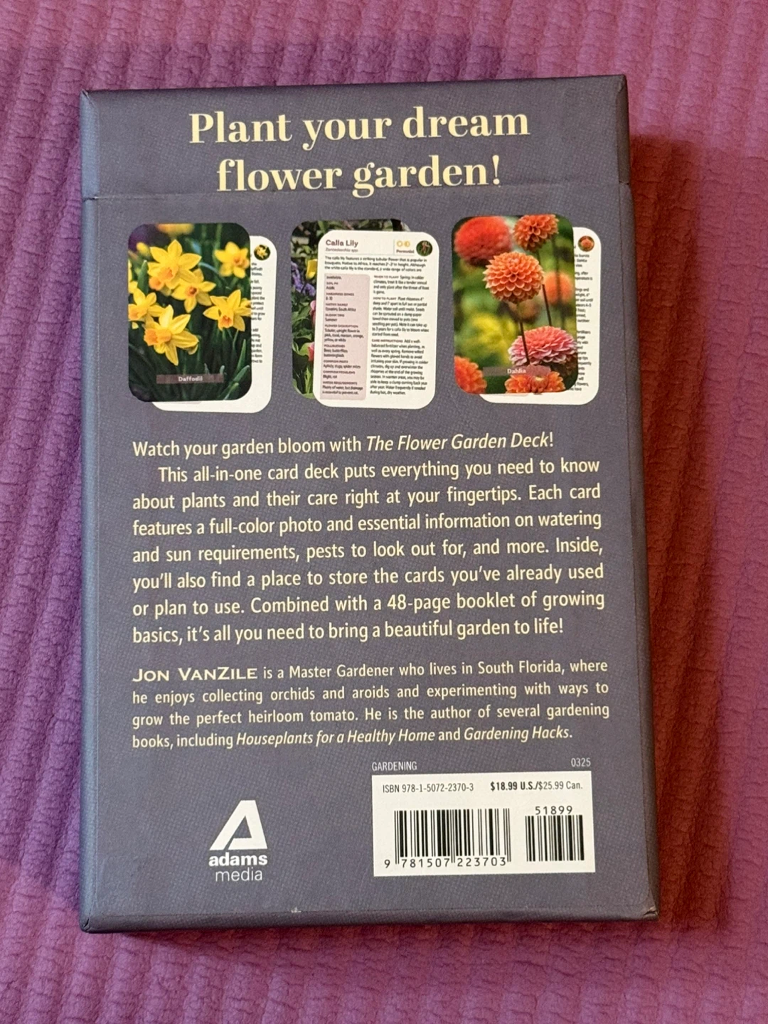 NEW✨The Flower Garden Deck by Jon VanZile - photo 2