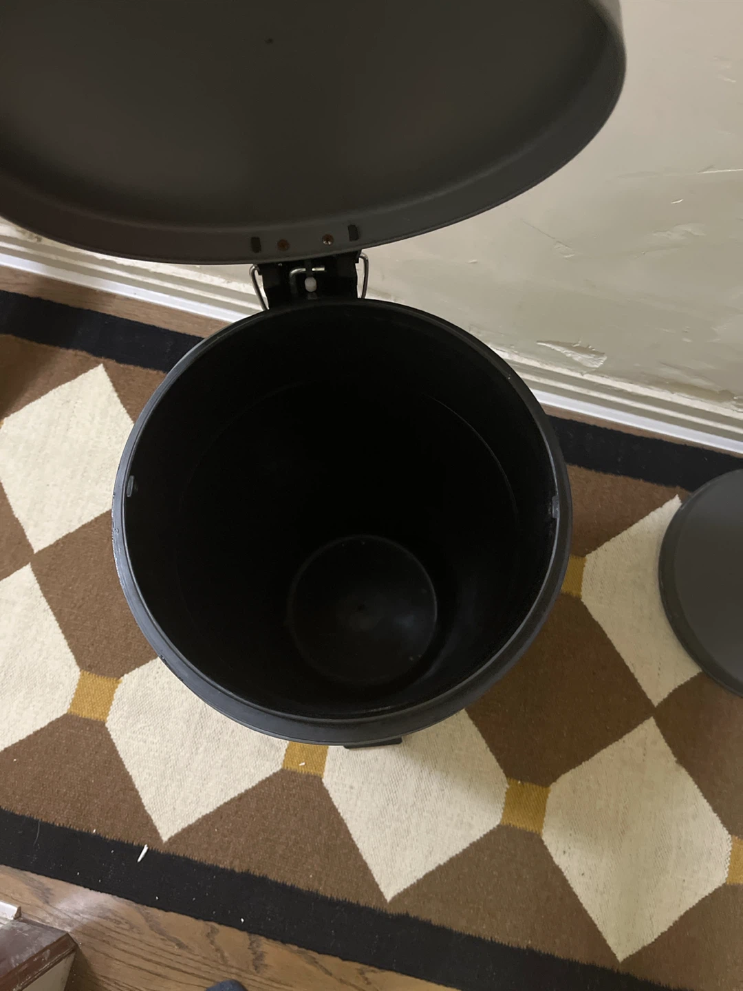Grey Trash Can - photo 2