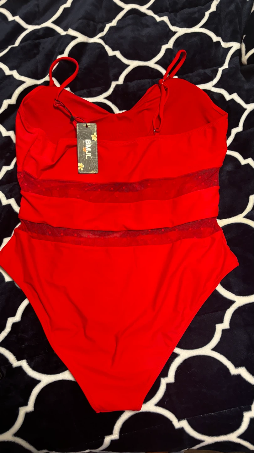 BMJL Red One-Piece Swimsuit XL - photo 2