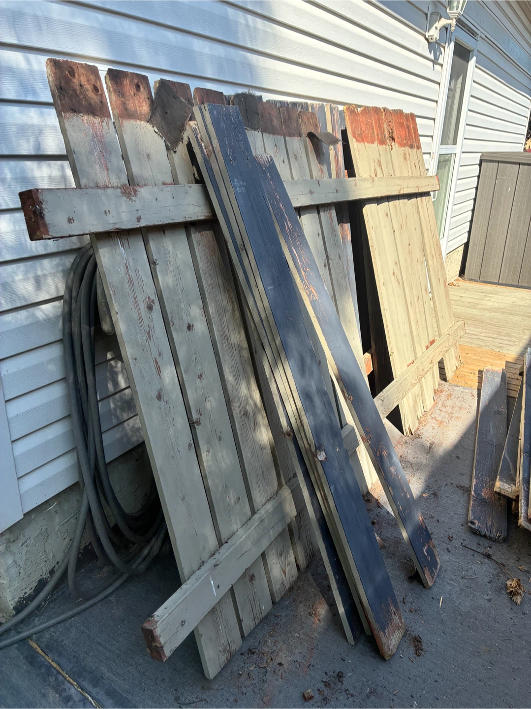 Assorted Used Wooden Fence Panels - photo 2