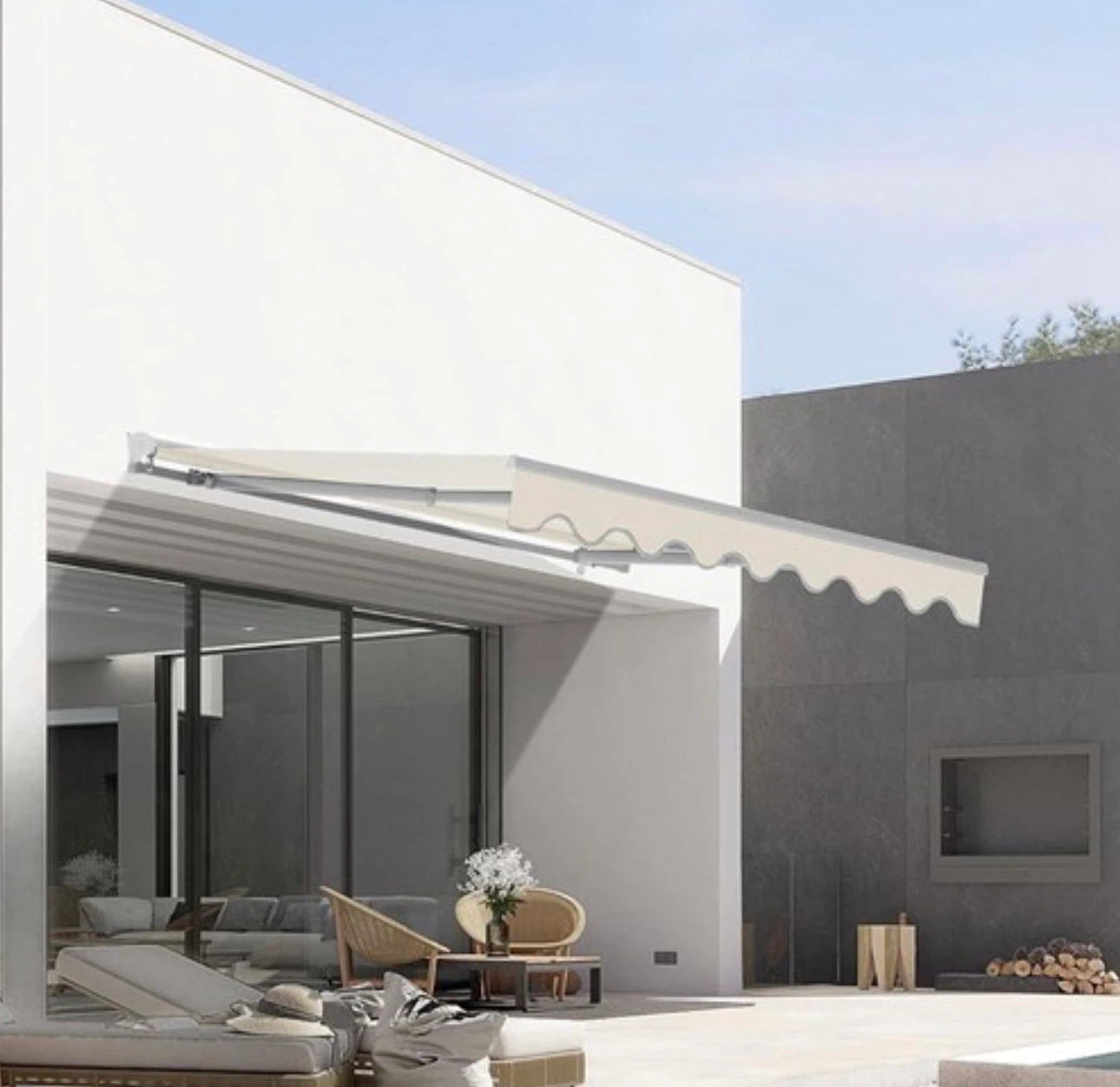 Retractable Patio Awning 13ft x 9.8ft - photo 2