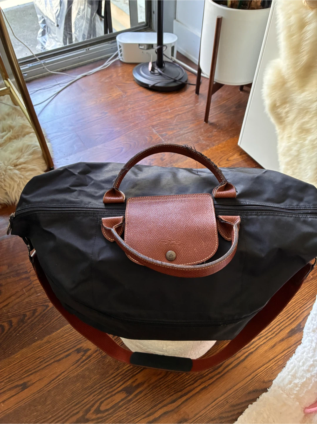 Black Travel Duffle Bag - photo 2