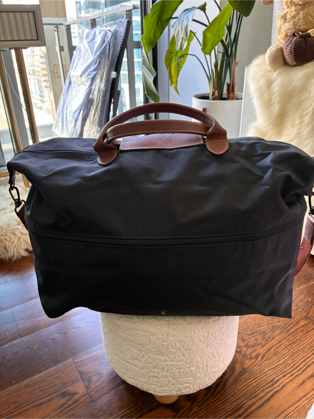 Black Travel Duffle Bag - photo 4