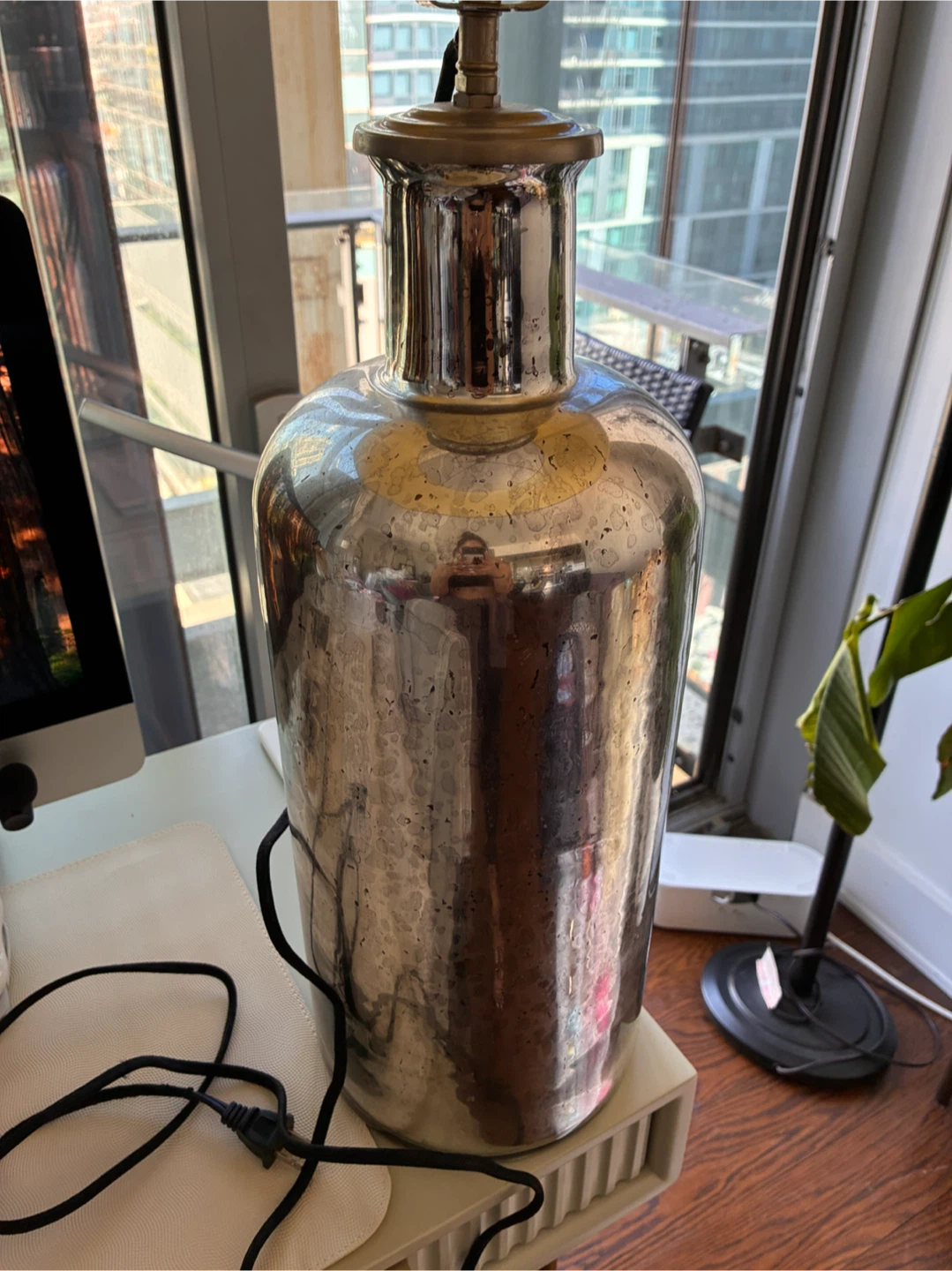 Restoration Hardware Mercury Glass Table Lamp - photo 3