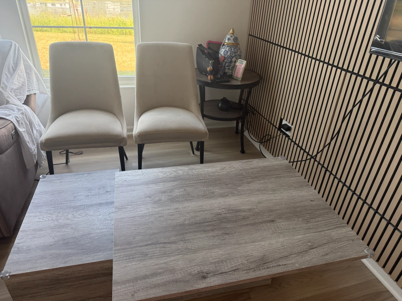 Set of Two Chairs and Table - photo 3