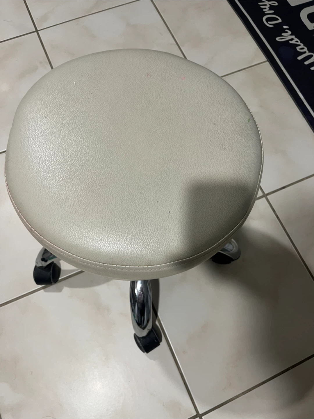 Rolling Adjustable Swivel Stool - photo 2