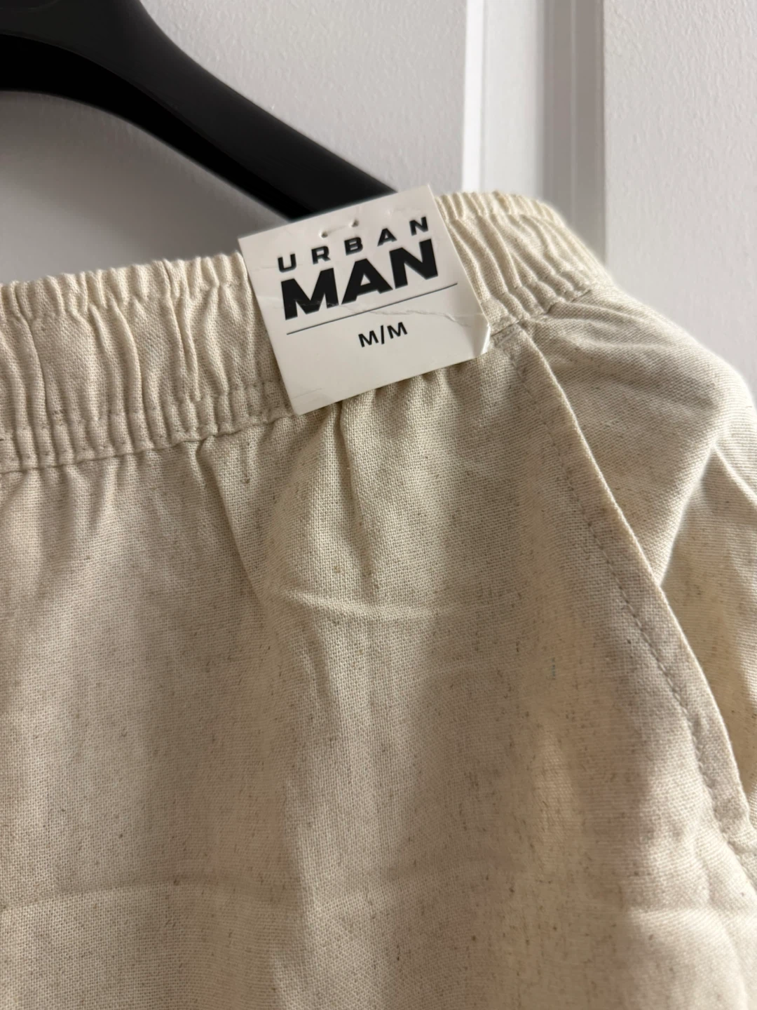 Urban Man Men's Beige Trousers - Size M - photo 4