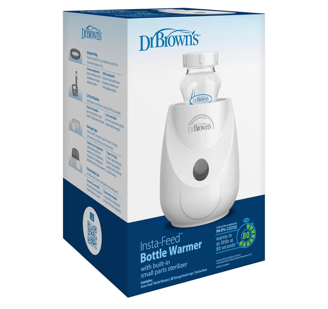 Dr. Brown’s Insta-Feed Bottle Warmer & Sterilizer – Brand New - photo 2