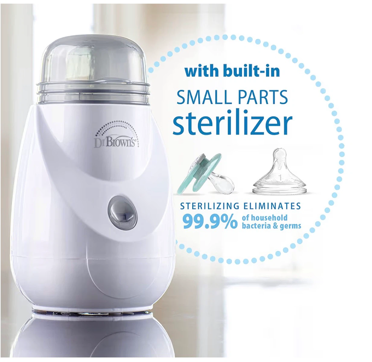 Dr. Brown’s Insta-Feed Bottle Warmer & Sterilizer – Brand New - photo 3