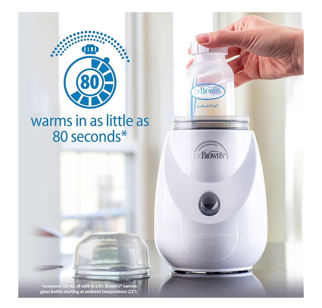Dr. Brown’s Insta-Feed Bottle Warmer & Sterilizer – Brand New - photo 4