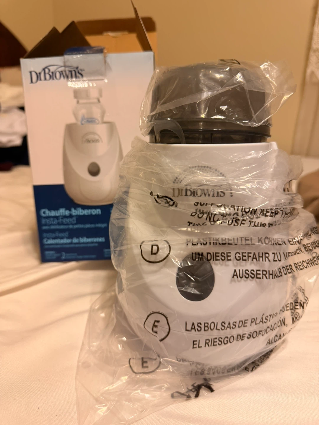 Dr. Brown’s Insta-Feed Bottle Warmer & Sterilizer – Brand New - photo 5