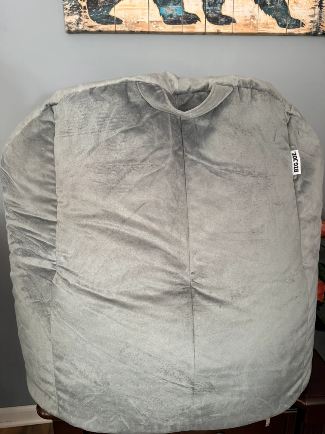 Big Joe Milano Bean Bag Chair Gray - photo 2