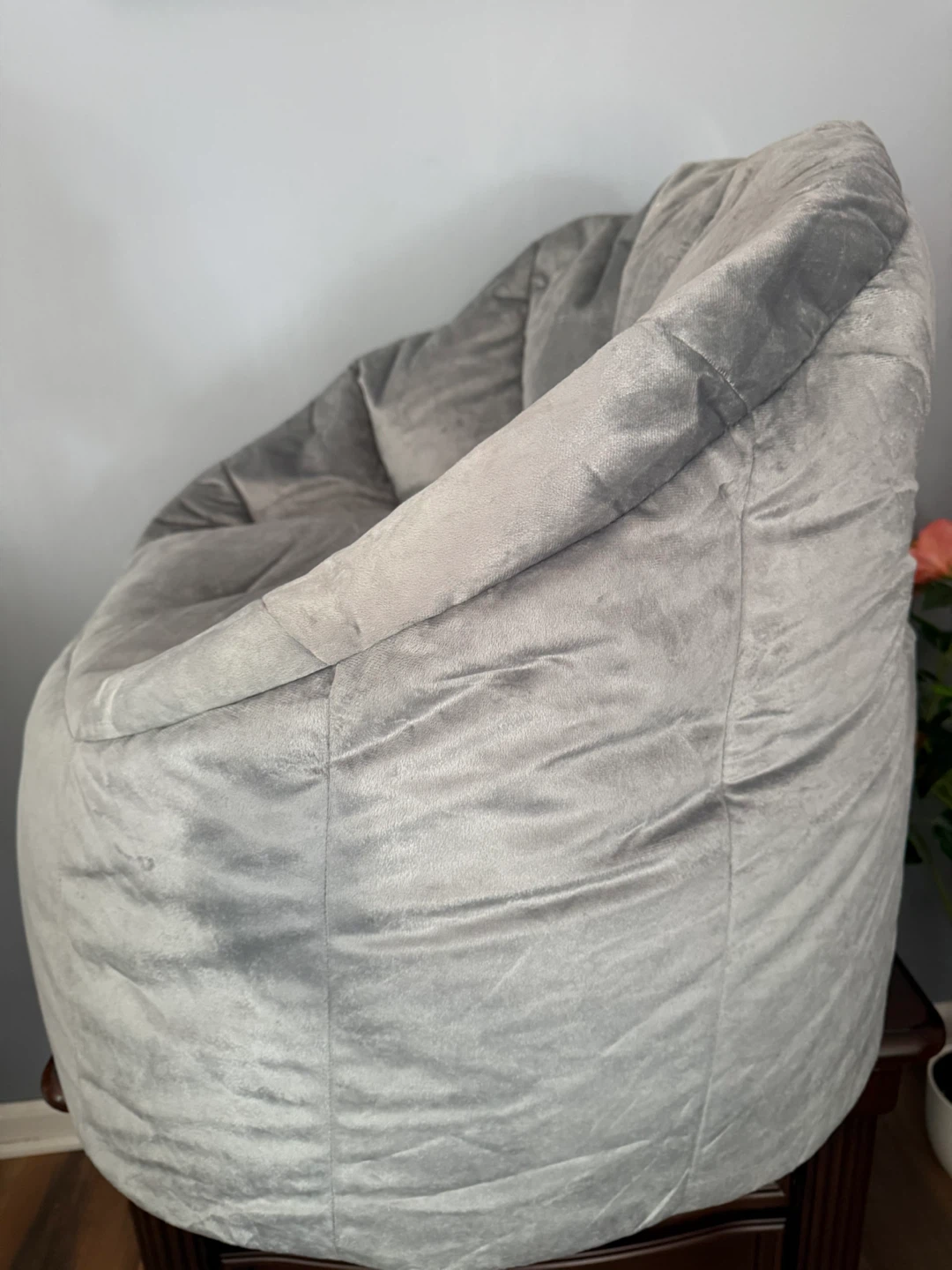 Big Joe Milano Bean Bag Chair Gray - photo 4