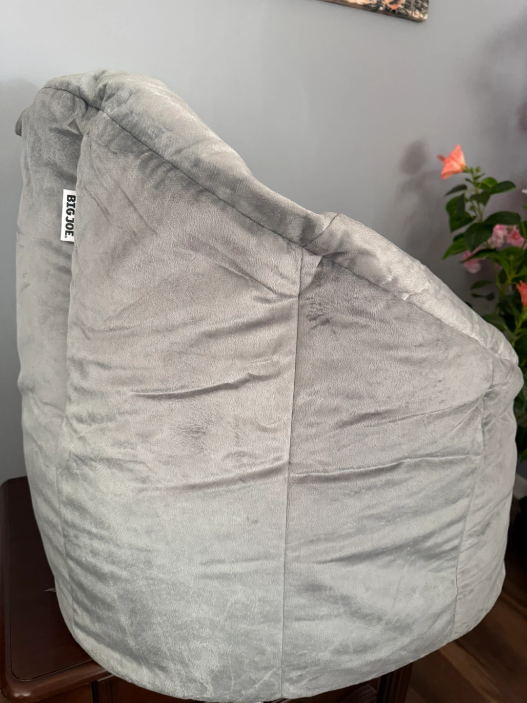 Big Joe Milano Bean Bag Chair Gray - photo 5